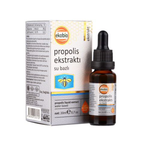 Resim Propolis Ekstraktı 20ml Su Bazlı - Suda Çözülebilir.