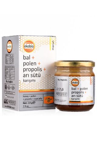 Resim Bal Polen Propolis Arı Sütü 225g