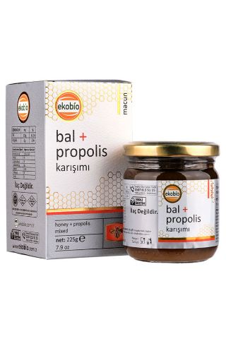 Resim Bal ve Yoğunlaştırılmış Propolis Karışımı 225g